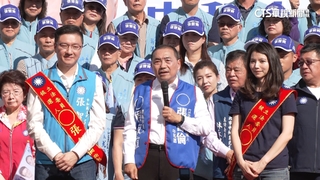 搶救激戰區！　侯赴中和站台　稱張智倫「一張白紙」