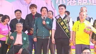 藍新星李明璇戰綠將賴瑞隆　賴蕭.蔣萬安各自助陣