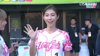 球場「嬌」點！　韓模特兒金寶拉　擔任新北國王隊嘉賓