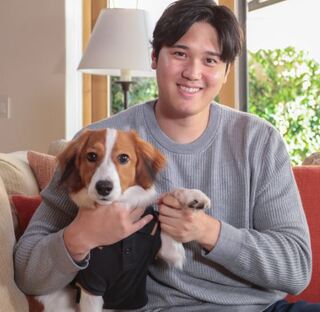 大谷翔平公開愛犬名字！日文含義超有趣　秒登推特熱搜