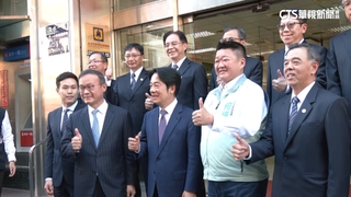 賴清德訪淡水一信會朱立倫同窗　拔樁意味濃？