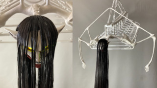 來曬衣呀！日本媽媽將曬衣架神改造成「終尾巨人」　網笑：收衣服會嚇到