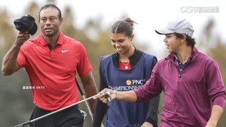 兒子18公尺切桿進洞　老虎伍茲：我在最佳視角欣賞