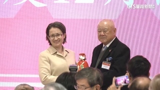 才表態挺侯！　工商大老林伯豐同台蕭美琴互動熱