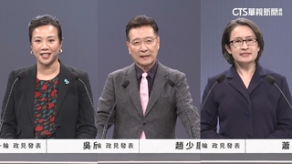 風格迥異！　吳欣盈平常心.蕭美琴披蔡戰袍.趙少康緊張