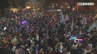 尬人數！　白營岡山造勢喊破5萬人.藍凱道稱破8萬人