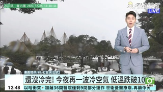 還沒冷完！　今夜再一波冷空氣　低溫跌破10℃