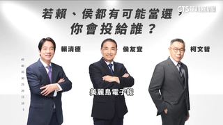 賴民調領先.藍政黨票支持度高　學者：恐出現分裂投票