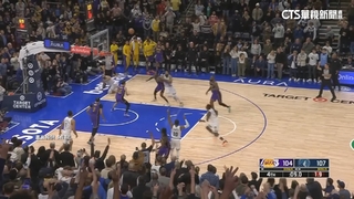 詹皇39歲「不快樂」！　3分球被判踩線錯失追平