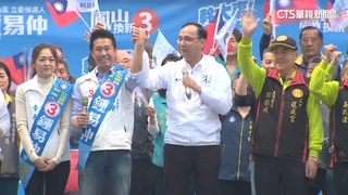 朱立倫南下挺自家兵　蔡英文帶候選人拜廟求順利