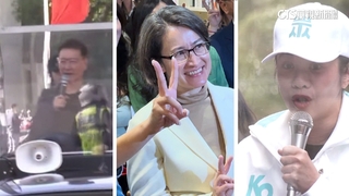 藍綠白拚陸戰！　蕭美琴.趙少康忙輔選　吳欣盈車掃