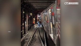 通勤尖峰大混亂　紐約地鐵列車擦撞出軌釀24傷