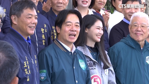 賴清德深入侯地盤新北搶票 表妹到場力挺