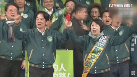 賴清德前進宜蘭大造勢 喊「延續蔣渭水精神」