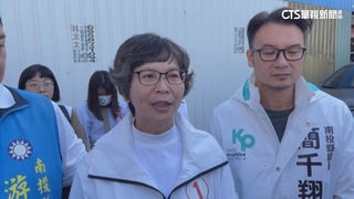 蔡壁如挺游顥展現藍白合　蔡其昌妻當分身拜票