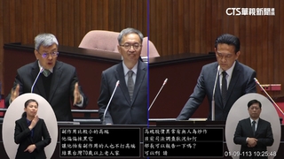 藍臨時會猛攻高端合約　陳建仁哽咽駁：在野黨抹黑