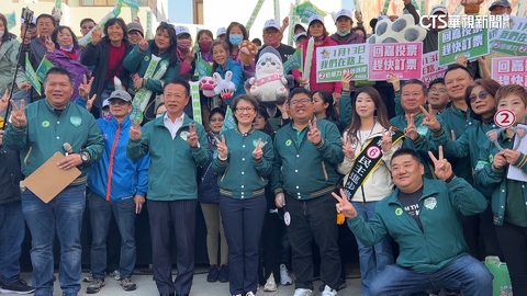 蕭美琴.趙少康嘉義拚場 吳欣盈基隆冒雨車掃