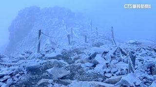 今晨17縣市低溫特報！　玉山低溫零下8.5度步道結冰