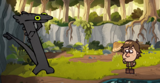 《馴龍高手》「沒牙魔性熱舞」暴紅　作者加碼多款「沒牙藍綠幕版」