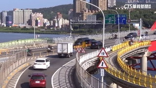 關渡大橋「防撞桿」害命　騎士吃尾牙返家自撞亡