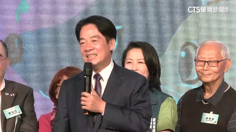 當選後首個公開行程 賴談國會沒過半:挑戰愈大更用心