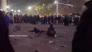 中國河南3男放「火箭筒」煙火　當場「膛炸」成重傷