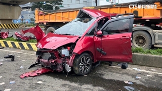 赴尾牙遇劫！左轉遭撞釀3死　砂石車駕駛稱「視線被擋」