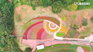 北投三層崎花海登場　大冠鷲意象融入地景超驚豔