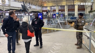 法國巴黎車站隨機刺殺　3人受傷.嫌犯遭逮