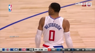 達2萬5千分！　Westbrook史上第25人　助快艇2連勝