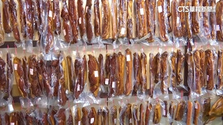 大江南北臘味齊！　台北南門市場人潮洶湧搶辦年貨