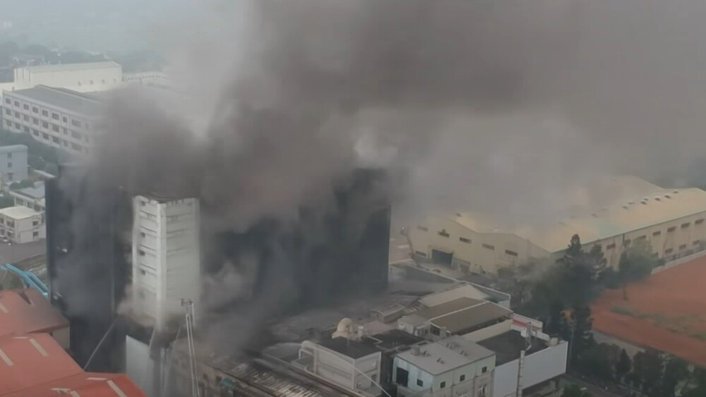 2018年敬鵬工廠大火，共奪走8條人命。圖／資料照