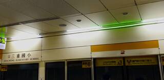 北捷「四色燈條」功用獲好評　北捷加碼：民權西路、三重國小站即日啟用