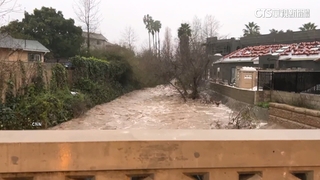 「大氣長河」影響加州降下暴雨　部分地區山崩淹水