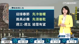 東北季風影響　北東局部雨、北臺天氣涼