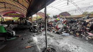 稱「想坐牢」縱火燒干城環保市場　攤販損失慘：年難過