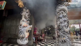 士林九蓮寺疑電線走火！　倉庫金紙.燭台助長火勢