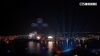 安平燈會無人機排「贊助商圖」掀議　市府：僅感謝參與