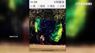 疑風太大　陸軍航特部傘訓3人偏離.1人卡樹上