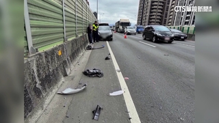 台65線駕駛下車換輪胎遭撞飛　命危搶救中