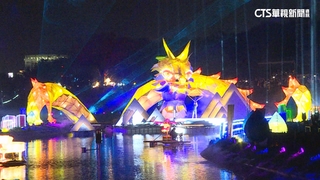 全台最大76米巨龍　中台灣燈會元宵估逾30萬人次