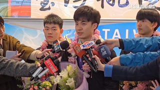 凱旋歸國！台灣男團桌球奪銅　林昀儒：盡力了