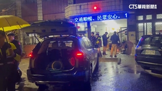 開車撞八堵派出所「警1死1傷」　嫌遭火車撞死