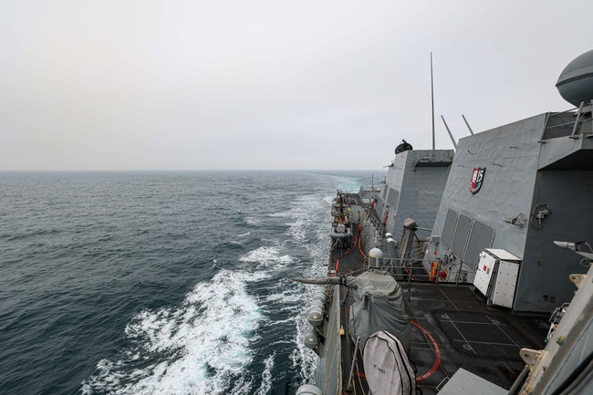 金廈海域+南海緊張之際 美第七艦隊：芬恩號通過台海 | 華視新聞