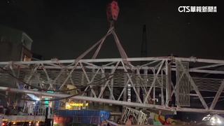 台南天坑已灌漿30車240方混凝土　市府持續監測安全