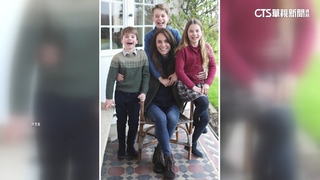 肯辛頓宮發布「凱特妃與子女照」　爆修圖遭下架