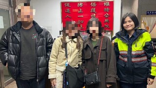 櫻花妹遊台「無門號手機」掉公車上　警方1招尋回