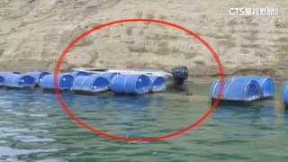 自駕動力艇回碼頭　清淤工人疑墜鯉魚潭水庫