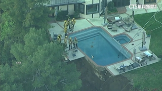 洛杉磯夜半土石流　3房屋毀損.居民脫困