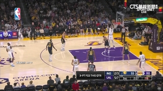 「AD+LBJ」演飆分秀　湖人趕走溜馬創紀錄